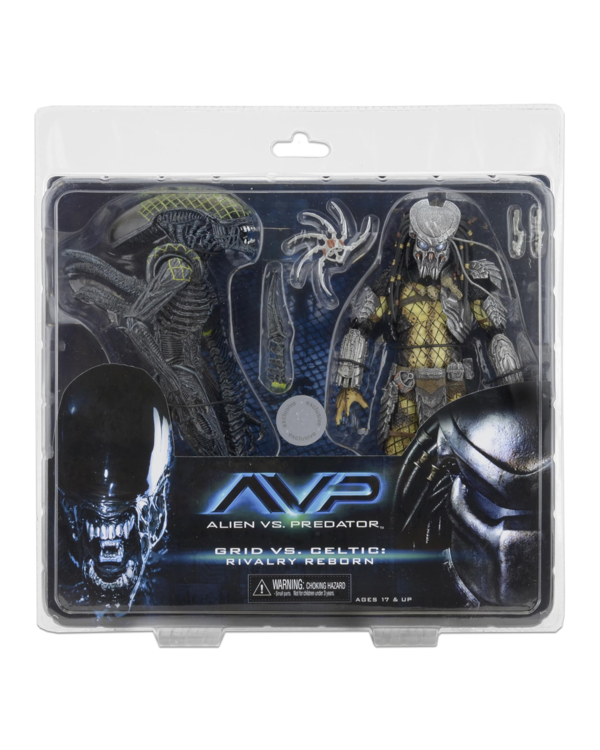 h*i様 希少！！NECA Celtic Predator フィギュア AVP NECA Aliens vs. Predator AvP Celtic Predator & Battle Damaged Grid